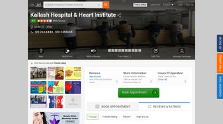 
                            5. Kailash Hospital & Heart Institute, Sector 27 - Kailash Hospital ...