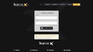 
                            8. KAIRUS TI - LOGIN - Programa para Casa Noturna e Lan House