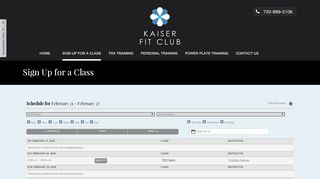 
                            10. Kaiser Fit Club - Personal Trainers in Shrewsbury, NJ US :: Sign Up for ...