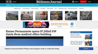 
                            13. Kaiser Permanente opens 87,000sf SW Santa Rosa medical office ...