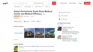 
                            3. Kaiser Permanente Santa Rosa Medical Center and Medical Offices
