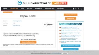 
                            4. kajomi GmbH | OnlineMarketing.de