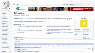 
                            11. KakaoStory - Wikipedia
