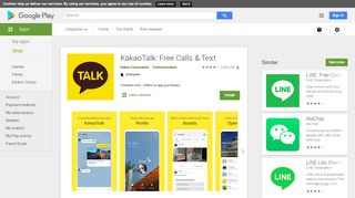
                            5. KakaoTalk: Free Calls & Text – Apps bei Google Play