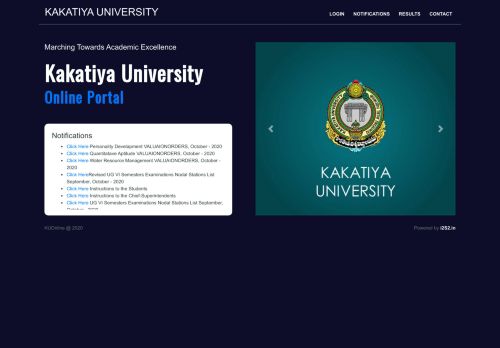 
                            7. Kakatiya University Online