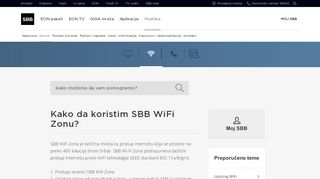 
                            3. Kako da koristim SBB WiFi Zonu? | SBB