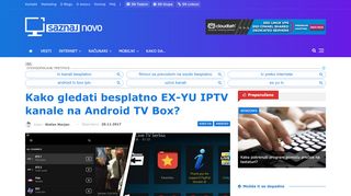 
                            4. Kako gledati besplatno EX-YU IPTV kanale na Android TV Box? | SN