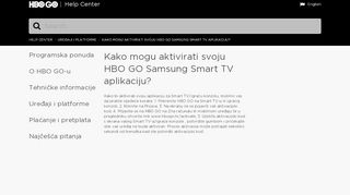 
                            11. Kako mogu aktivirati svoju HBO GO Samsung Smart TV aplikaciju ...