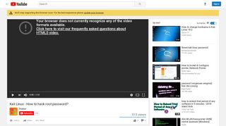 
                            2. Kali Linux - Root-Passwort hacken - YouTube