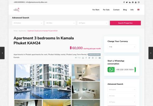 
                            10. KAM24 Apartment 3 bedrooms In Kamala Phuket