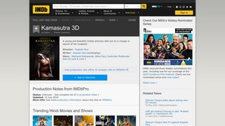 
                            6. Kamasutra 3D - IMDb