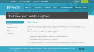 
                            4. Kamatera | Cloud Servers with Web Hosting Panel | Overview