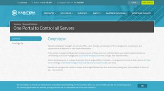 
                            2. Kamatera | One Portal to Control all Servers | Overview
