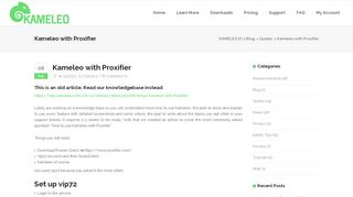 
                            13. Kameleo with Proxifier - KAMELEO.IO