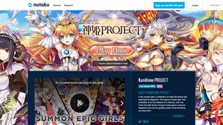
                            1. Kamihime PROJECT - Turn Based RPG Game | Nutaku