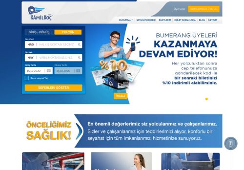 
                            3. Kamil Koç | Online Otobüs Bileti