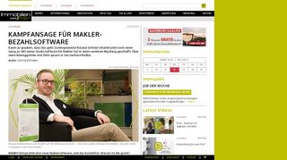 
                            7. Kampfansage für Makler-Bezahlsoftware | Immobilien Magazin