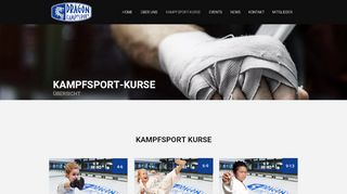 
                            2. Kampfsportkurse: Dragon Kampfsport I Kampfsportcenter in Trier und Bit