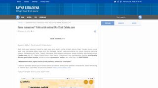 
                            5. Kamu mahasiswa? Yukk cetak online GRATIS di Cetaku.com | Fayna ...