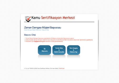 
                            5. Kamu SM, Elektronik Sertifika Hizmetleri ve E-imza Çözümleri