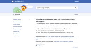 
                            3. Kan ik Messenger gebruiken als ik mijn Facebook-account heb ...