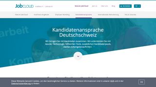 
                            9. Kandidatenansprache Deutschschweiz - JobCloud DE
