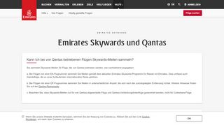 
                            10. Kann ich bei von Qantas betriebenen Flügen Skywards-Meilen ...