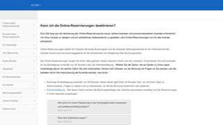 
                            6. Kann ich die Online-Reservierungen deaktivieren? | FeWo-direkt Hilfe