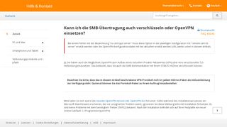 
                            3. Kann ich die SMB-Übertragung auch verschlüsseln oder OpenVPN ...