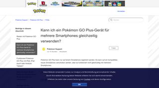 
                            4. Kann ich ein Pokémon GO Plus-Gerät für mehrere Smartphones ...