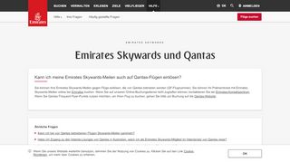 
                            12. Kann ich meine Emirates Skywards-Meilen auch auf Qantas-Flügen ...