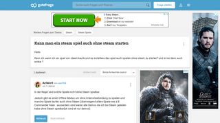 
                            8. Kann man ein steam spiel auch ohne steam starten (Steam Spiele ...