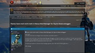 
                            9. Kann mich nicht mehr in Nexus Mod Manager für Skyrim Mods ...