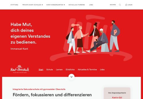 
                            9. Kant-Oberschule: Homepage