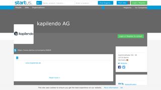 
                            10. kapilendo AG | StartUs