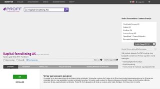 
                            9. Kapital forvaltning AS - Trondheim - Se Regnskap, Roller og mer - Proff