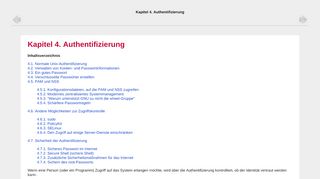 
                            7. Kapitel 4. Authentifizierung - Debian