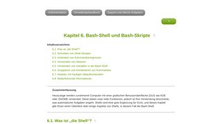 
                            4. Kapitel 6. Bash-Shell und Bash-Skripte - SuSE