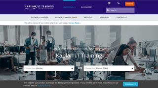 
                            12. Kaplan IT Training (formerly Transcender) - IT Certification Exam Prep