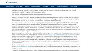 
                            11. Kaplan Test Prep Partners with Cengage to Deliver Free Digital Test ...