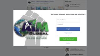 
                            7. Karachi office - Alliance In Motion Global AIM Global ...