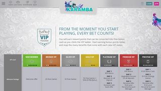
                            3. Karamba Casino VIP Club - Karamba.com