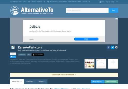 
                            9. KaraokeParty.com Alternatives and Similar Websites and Apps ...