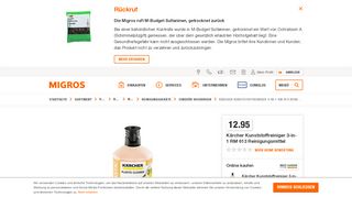 
                            9. Kärcher Kunststoffreiniger 3-in-1 RM 613 | Migros