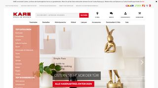 
                            3. KARE.de - KARE Möbel kaufen - Offizieller Onlineshop von KARE ...