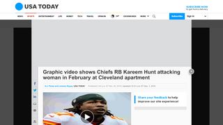 
                            12. Kareem Hunt: Kansas City Chiefs RB hits, kicks woman in February ...