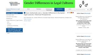 
                            13. Karin Gottschalk (ed.): Gender Difference in European legal ...