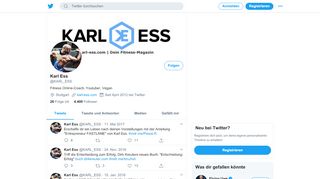 
                            12. Karl Ess (@KARL_ESS) | Twitter