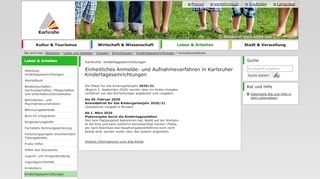 
                            3. Karlsruhe: Einheitliches Anmelde- und Aufnahmeverfahren in ...