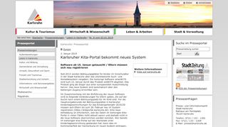 
                            2. Karlsruhe: Karlsruher Kita-Portal bekommt neues System
